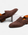 BYMARANO | Men’s Penny Loafers – Top Layer Cowhide Elegance