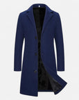 BYMARANO | Men’s Single-Breasted Coat – Timeless Tweed Sophistication