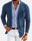 BYMARANO | Men’s Knitted Blazer – Refined Casual Elegance