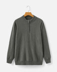 BYMARANO | Men’s Half-Zip Sweater – 100% Cashmere Elegance
