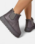 BYMARANO | Women's Chelsea Boots - Fluffy Cozy Warmth