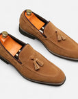 BYMARANO | Men’s Tassel Loafers – Classic British Sophistication