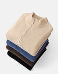 BYMARANO | Men's Zip Sweater - 100% Cashmere Heritage Feel