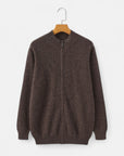 BYMARANO | Men's Zip Sweater - 100% Cashmere Heritage Feel