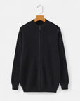 BYMARANO | Men's Zip Sweater - 100% Cashmere Heritage Feel
