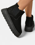 BYMARANO | Women's Chelsea Boots - Fluffy Cozy Warmth