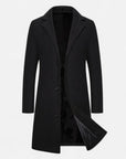BYMARANO | Men’s Single-Breasted Coat – Timeless Tweed Sophistication