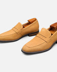 BYMARANO | Men’s Penny Loafers – Top Layer Cowhide Elegance