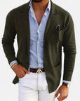 BYMARANO | Men’s Knitted Blazer – Refined Casual Elegance