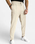 BYMARANO | Men’s Knit Trousers – Refined Waffle Texture
