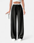 BYMARANO | Women’s Striped Trousers – Timeless Wide-Leg Sophistication