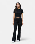 BYMARANO | Women's Casual Flare-Leg Trousers