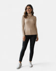 BYMARANO | Women's Ribbed Turtleneck Sweater