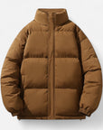 BYMARANO | Men’s Winter Puffer Jacket – Classic Plus Size Elegance