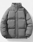 BYMARANO | Men’s Winter Puffer Jacket – Classic Plus Size Elegance