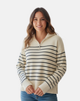 BYMARANO | Women's Wool Half-Zip Sweater