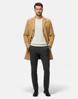 BYMARANO | Men’s Single-Breasted Coat – Timeless Tweed Sophistication