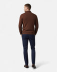 BYMARANO | Men’s Half-Zip Sweater – 100% Cashmere Elegance