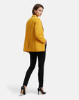 BYMARANO | Women’s Double-Breasted Blazer – Vintage Notched Elegance