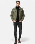 BYMARANO | Men’s Vintage Jacket – Classic Button-Front Elegance