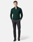 BYMARANO | Men’s Knit Sweater – Classic Half-Zip Sophistication