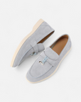 BYMARANO | Women’s Suede Loafers – Timeless Old-Money Elegance