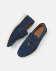 BYMARANO | Women’s Suede Loafers – Timeless Old-Money Elegance