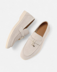BYMARANO | Women’s Suede Loafers – Timeless Old-Money Elegance
