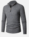 BYMARANO | Men’s Knit Sweater – Classic Half-Zip Sophistication