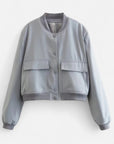 BYMARANO | Women’s Bomber Jacket – Timeless Minimalist Elegance