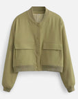 BYMARANO | Women’s Bomber Jacket – Timeless Minimalist Elegance