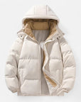 BYMARANO | Men’s Hooded Parka – Classic Winter Windproof Elegance