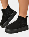 BYMARANO | Women's Chelsea Boots - Fluffy Cozy Warmth
