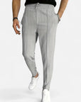 BYMARANO | Men’s Knit Trousers – Refined Waffle Texture