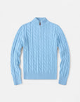BYMARANO | Women's Ribbed Half-Zip Sweater