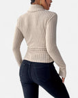BYMARANO | Women's Ribbed Turtleneck Sweater