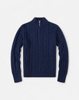 BYMARANO | Women's Ribbed Half-Zip Sweater