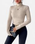BYMARANO | Women's Ribbed Turtleneck Sweater