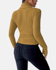 BYMARANO | Women's Ribbed Turtleneck Sweater