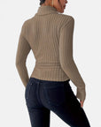 BYMARANO | Women's Ribbed Turtleneck Sweater