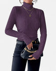 BYMARANO | Women's Ribbed Turtleneck Sweater