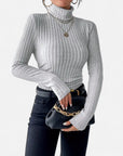 BYMARANO | Women's Ribbed Turtleneck Sweater