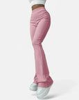 BYMARANO | Women's Casual Flare-Leg Trousers
