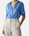 BYMARANO | Women's Satin Classic Shirt