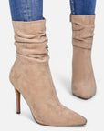 BYMARANO | Women's Pointed-Toe Heeled Boots
