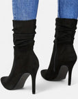 BYMARANO | Women's Pointed-Toe Heeled Boots