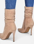BYMARANO | Women's Pointed-Toe Heeled Boots