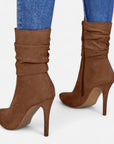 BYMARANO | Women's Pointed-Toe Heeled Boots