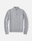 BYMARANO | Women's Ribbed Half-Zip Sweater