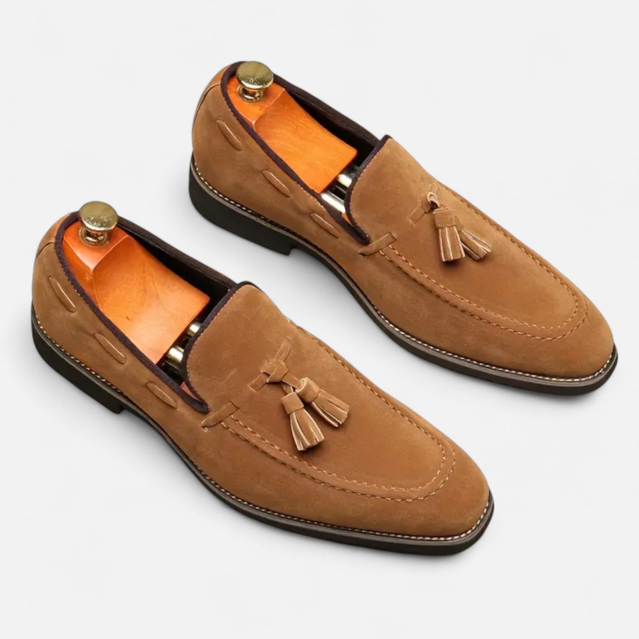 BYMARANO | Men’s Tassel Loafers – Classic British Sophistication